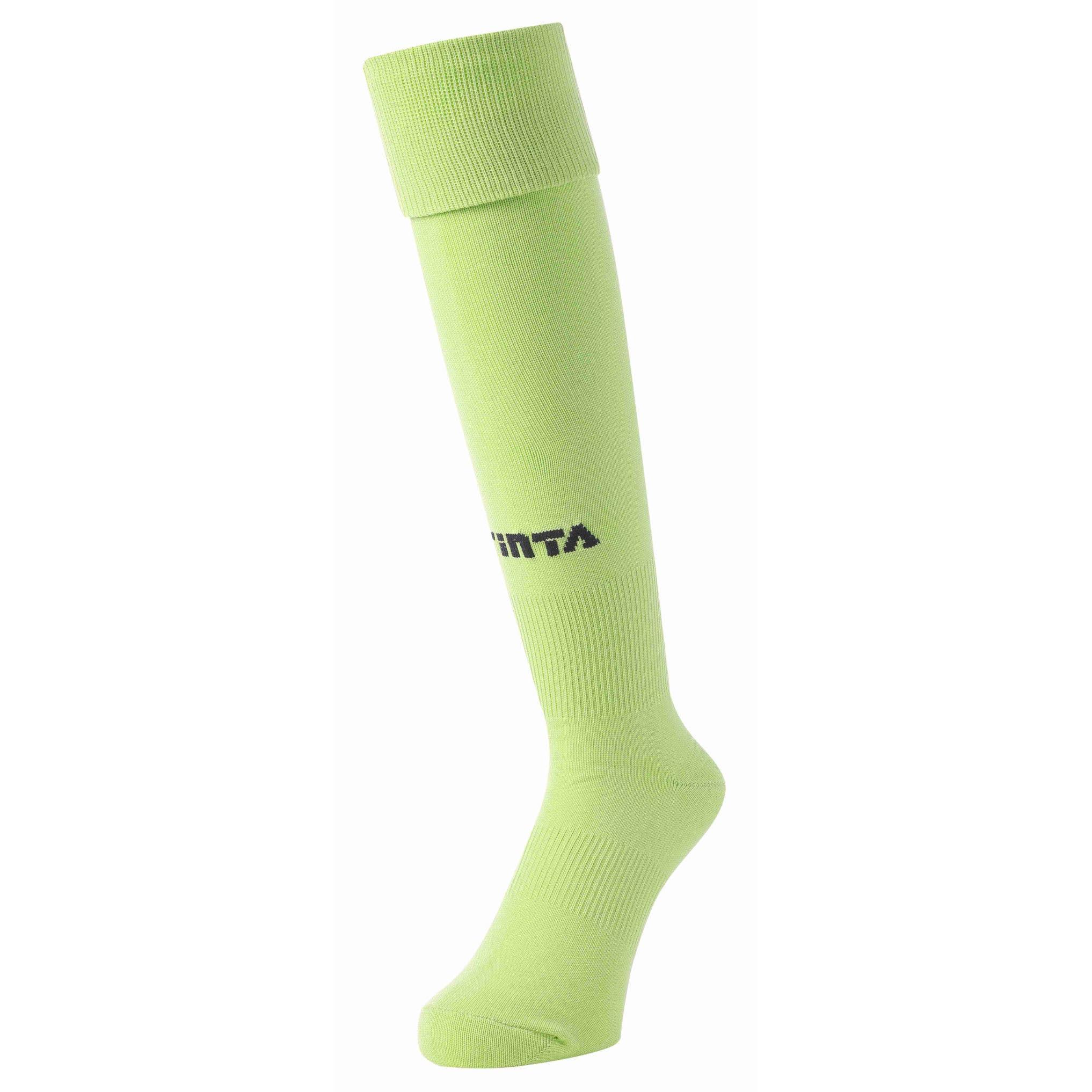 [FINTA] FINTA Soccer Futsal Made in Japan One-Point Logo Socks Stockings FT5155 (3600) Lime 25-27