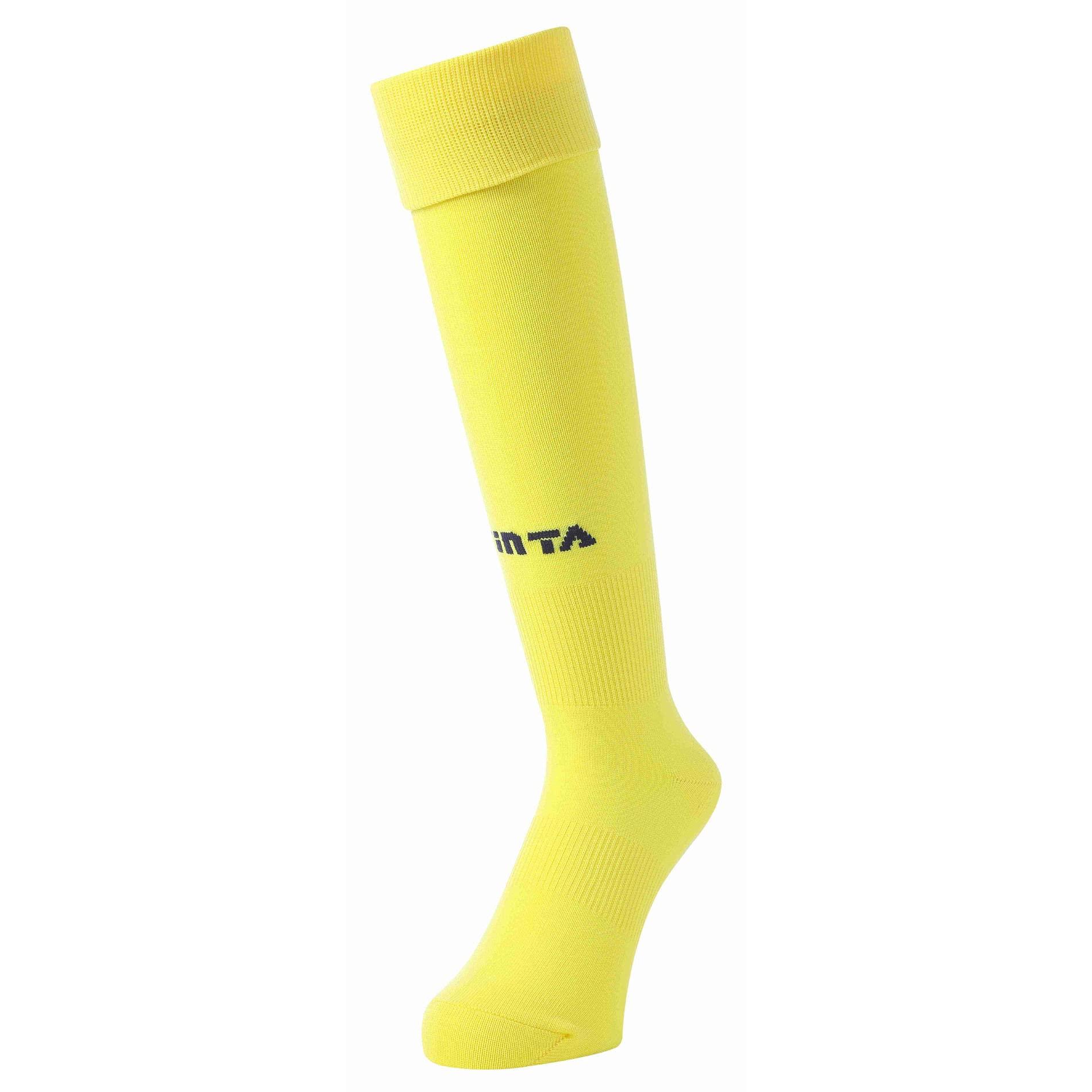 [FINTA] FINTA Soccer Futsal Made in Japan One-Point Logo Socks Stockings FT5155 (4100) Yellow 19-21