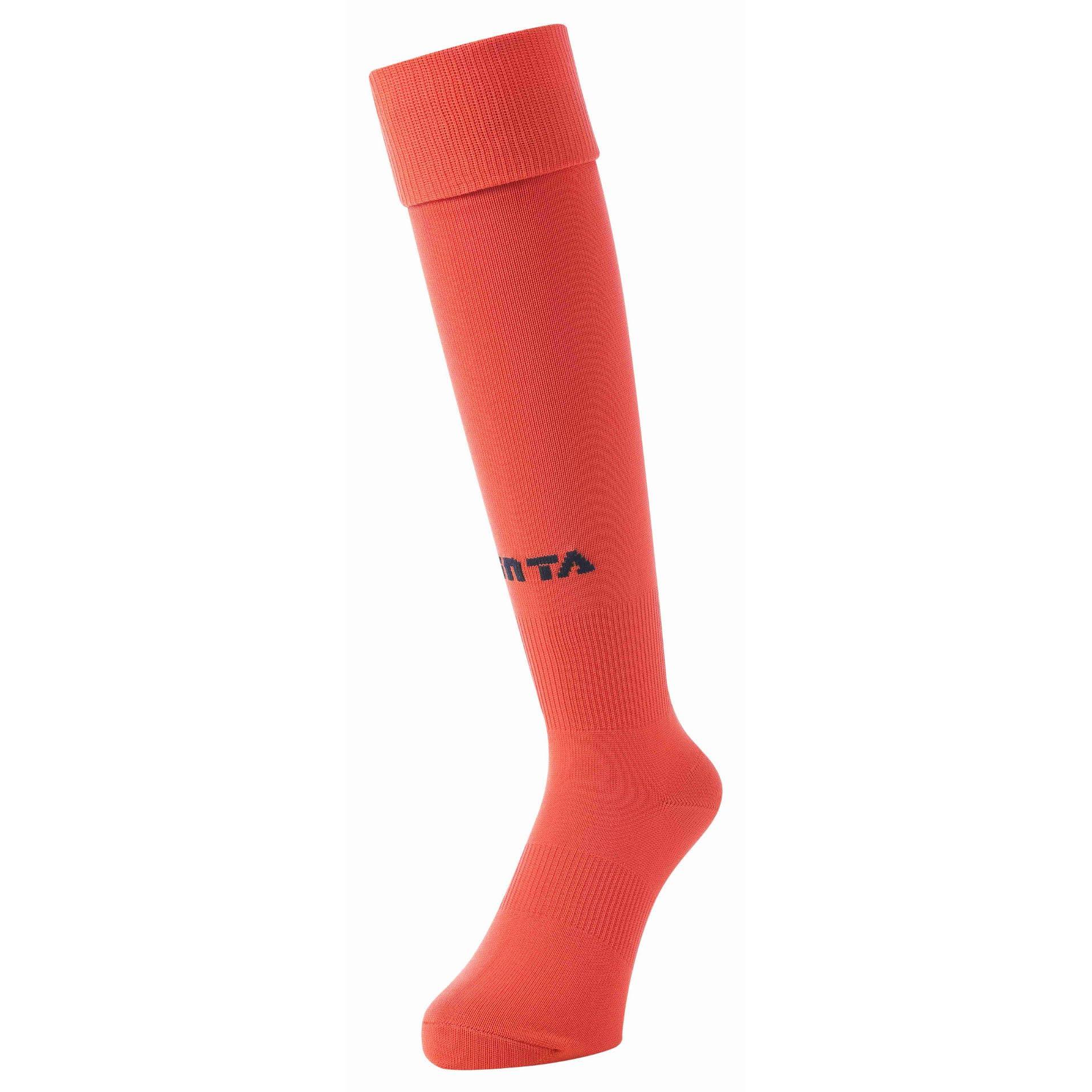 [FINTA] FINTA Soccer Futsal Made in Japan One-Point Logo Socks Stockings FT5155 (6100) Orange 19-21