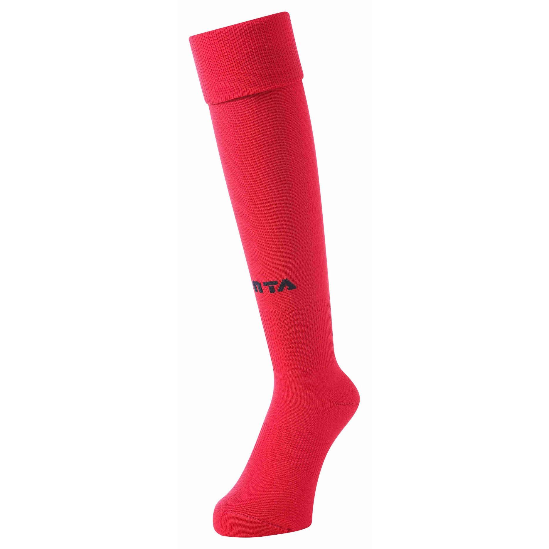 [FINTA] FINTA Soccer Futsal Made in Japan One-Point Logo Socks Stockings FT5155 (7100) Red 22-24