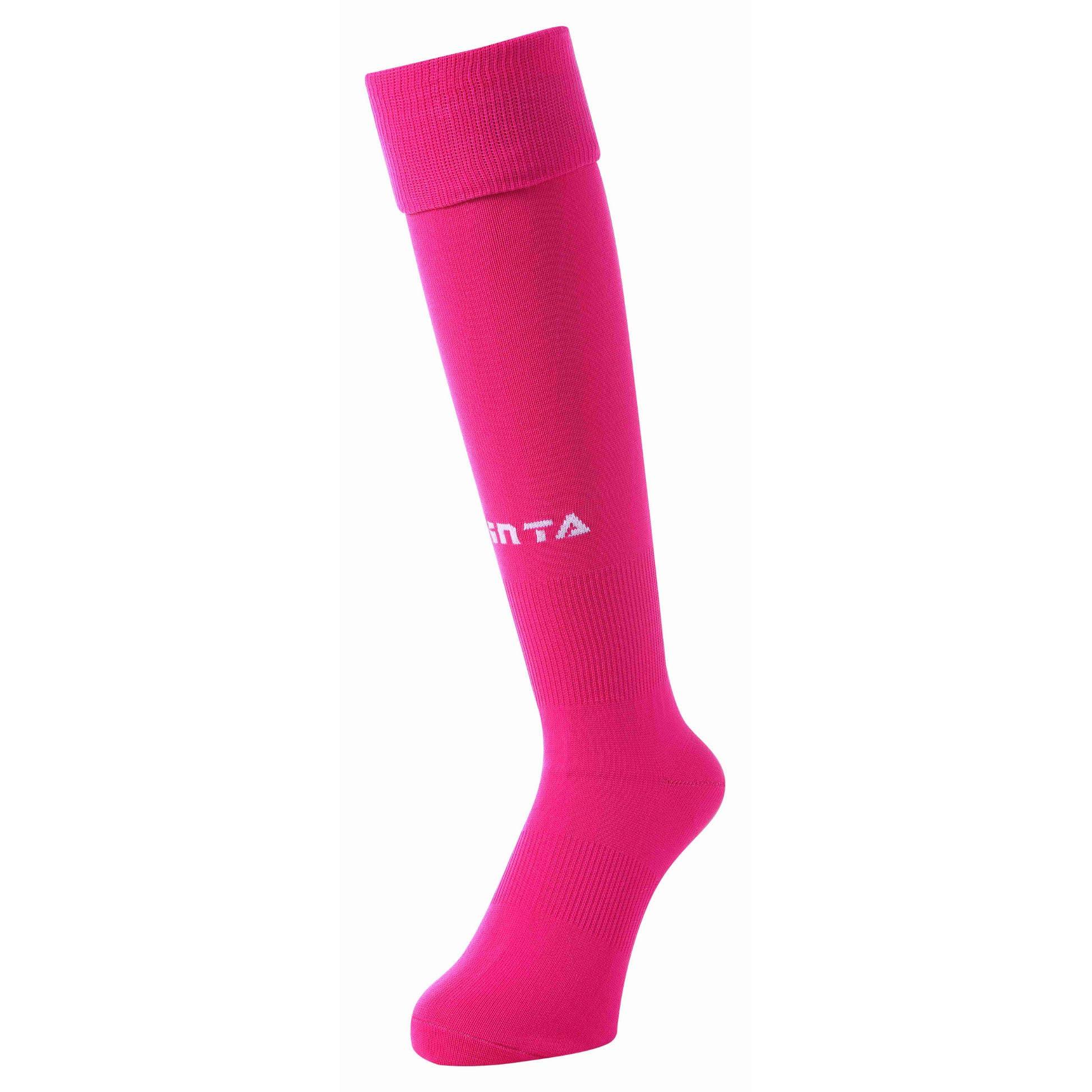 [FINTA] FINTA Soccer Futsal Made in Japan One-Point Logo Socks Stockings FT5155 (7200) Pink 25-27