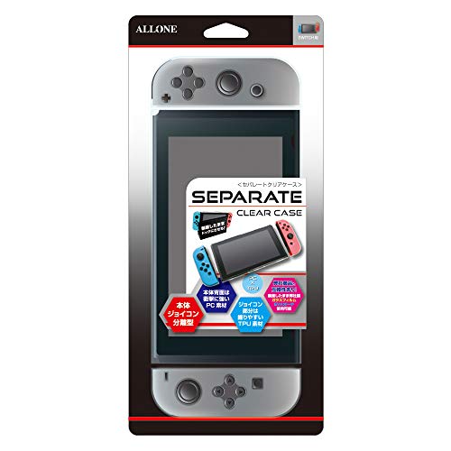 Alone Nintendo Switch Separate Clear Case Lightweight and slim, fits in the dock Protects the console from scratches and dirt Japanese manufacturer Clear CL Toy