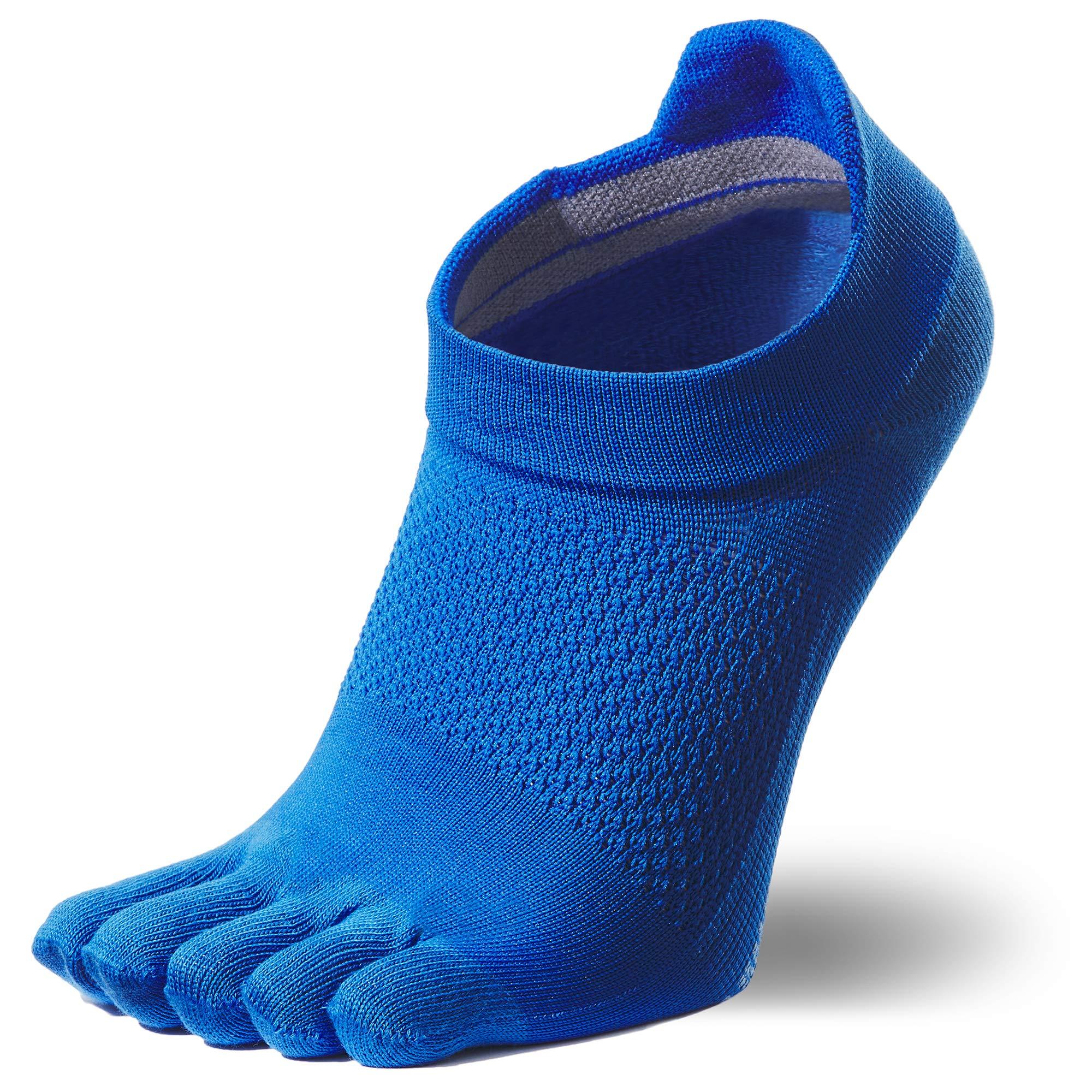 [Goldwin] 5-toe C3fit Arch Support Short Socks GC23302 Blue 1