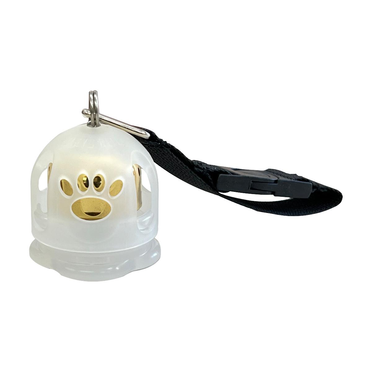 Tokyo Bell BEAR BELL Forest Bell Pico Bear Deterrent Bell with Cover and One-Touch Mute Function for Outdoor Activities, Mountain Climbing, Stream Fishing - Beautiful Tone (Gold)