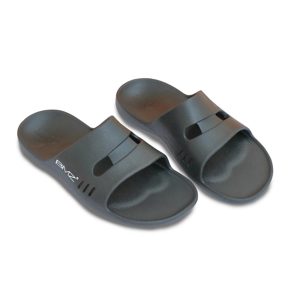 BMZ Recovery Sandal Asitres Sandal Band Type (Black, 28.0cm) Cuboid bone support reduces strain on legs and lower back Fatigue reduction