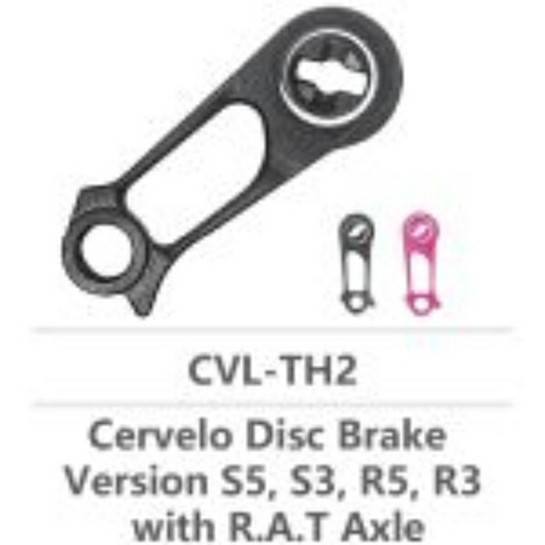 Direct Mount Derailleur Hanger CVL-TH-2 for CERVELO (CERVELO) Gray