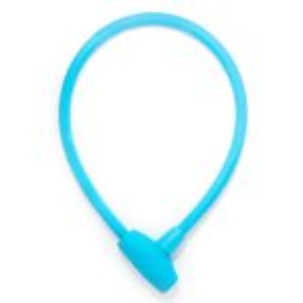 Ulac Bicycle Lock Silicone Cable Lock S-2T JAZZ Blue