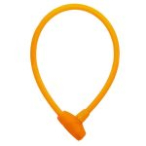 Ulac Bicycle Lock Silicone Cable Lock S-2T JAZZ Orange