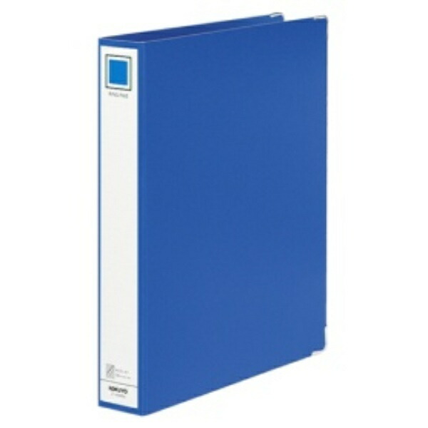 KOKUYO File Ring Binder A4 Vertical 4-Hole Blue FU-494NB