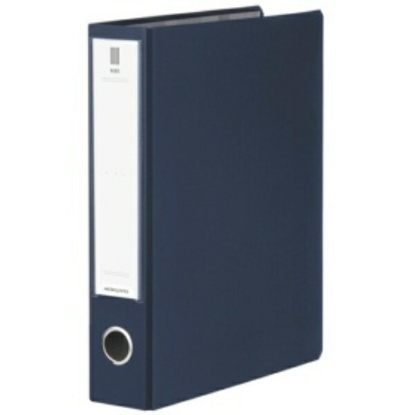 KOKUYO File Tube File NEOS A4 50mm 2-Hole Navy Blue F-NE650DB