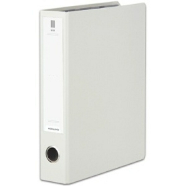 KOKUYO File Tube File NEOS A4 50mm 2-Hole Off-White F-NE650W