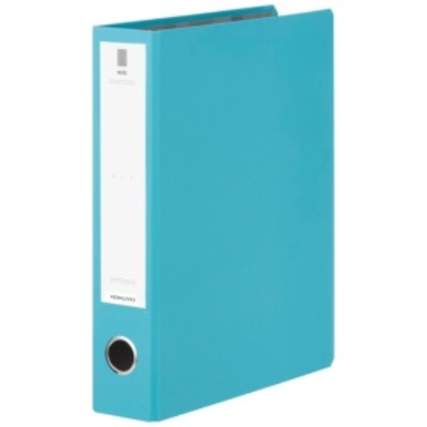 KOKUYO File Tube File NEOS A4 50mm 2-Hole Turquoise Blue FU-NE650B