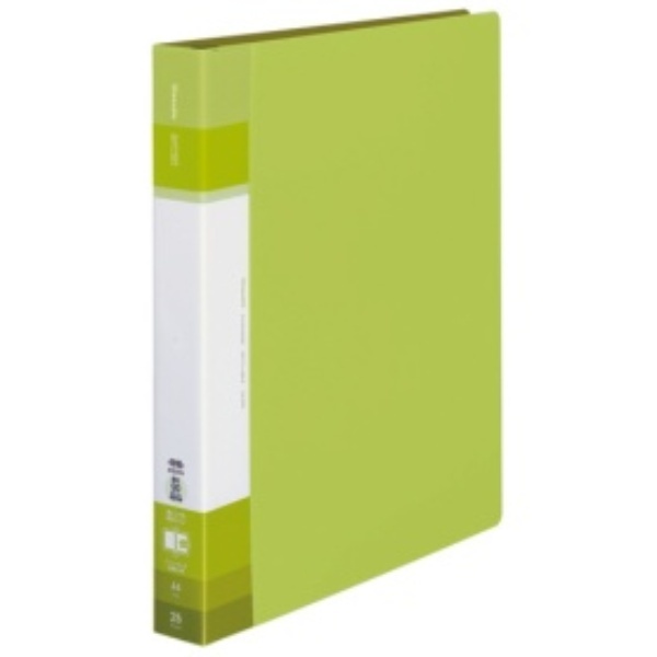 KOKUYO File Clear Book Glassel Refillable A4 Wide Light Green Ra-GLB730LG