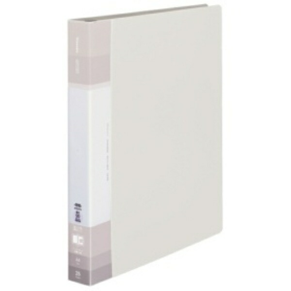 KOKUYO File Clear Book Glassel Refillable A4 Wide Off-White La-GLB730W