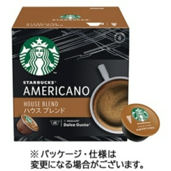 Starbucks House Blend Nescafé Dolce Gusto® Compatible Capsules 12-pack × 1 box