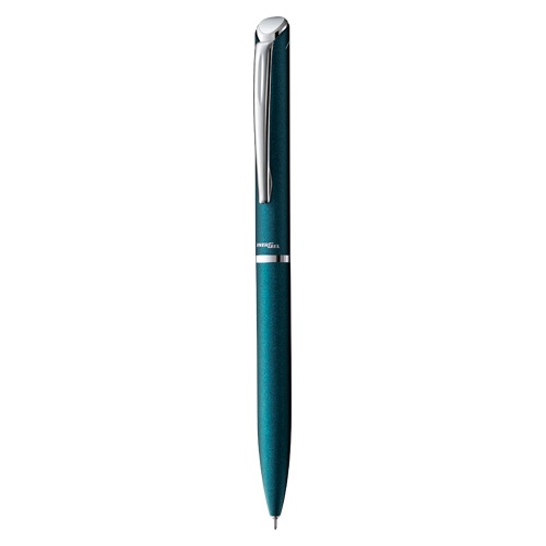 Pentel Ballpoint Pen Gel Ink Energel Philography 0.5mm Turquoise Blue Barrel BLN2005S Black