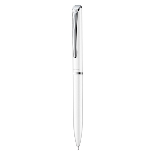 Pentel Ballpoint Pen Gel Ink Energel Philography 0.5mm White Barrel BLN2005W Black