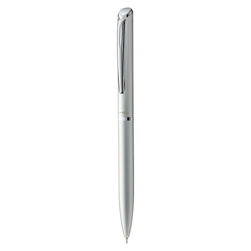 Pentel Ballpoint Pen Gel Ink Energel Philography 0.5mm Warm Silver Barrel BLN2005WZ Black