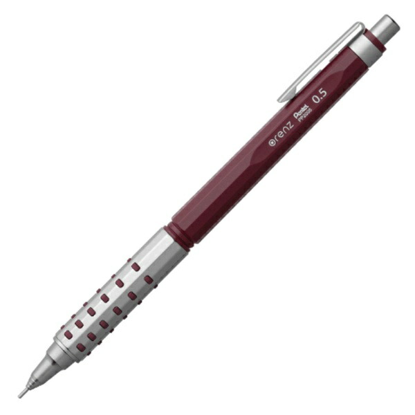 Pentel Orenz AT 0.5mm Mechanical Pencil, Dark Red XPP2005-B