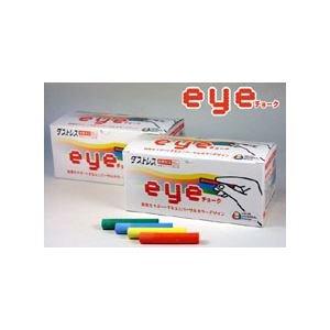 Nippon Rikagaku Dustless Eye Chalk DCI-72-BU Blue 72 Pieces