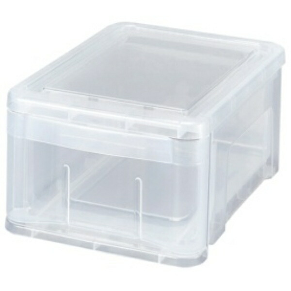 Tenma Clear Storage Case Simple storage case with visible contents Made in Japan Plexy case Stackable storage box Drawer Clear case