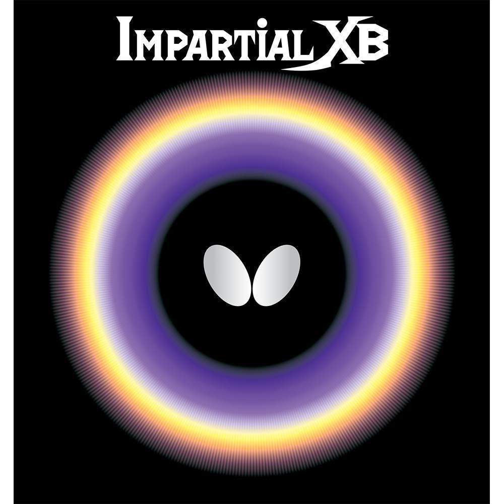 Butterfly Table Tennis Rubber Impartial XB Top Soft Tension (Speed) 00410 Black Medium