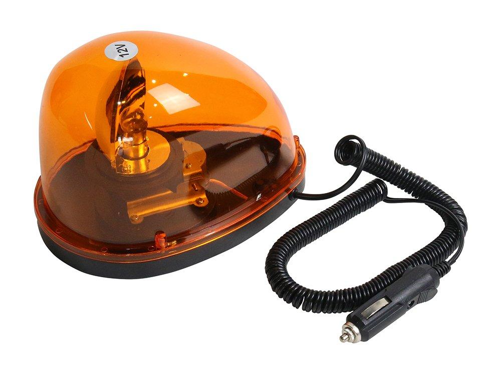 Meltec Emergency Rotating Light Magnet Type DC12V Amber Meltec FQ-01