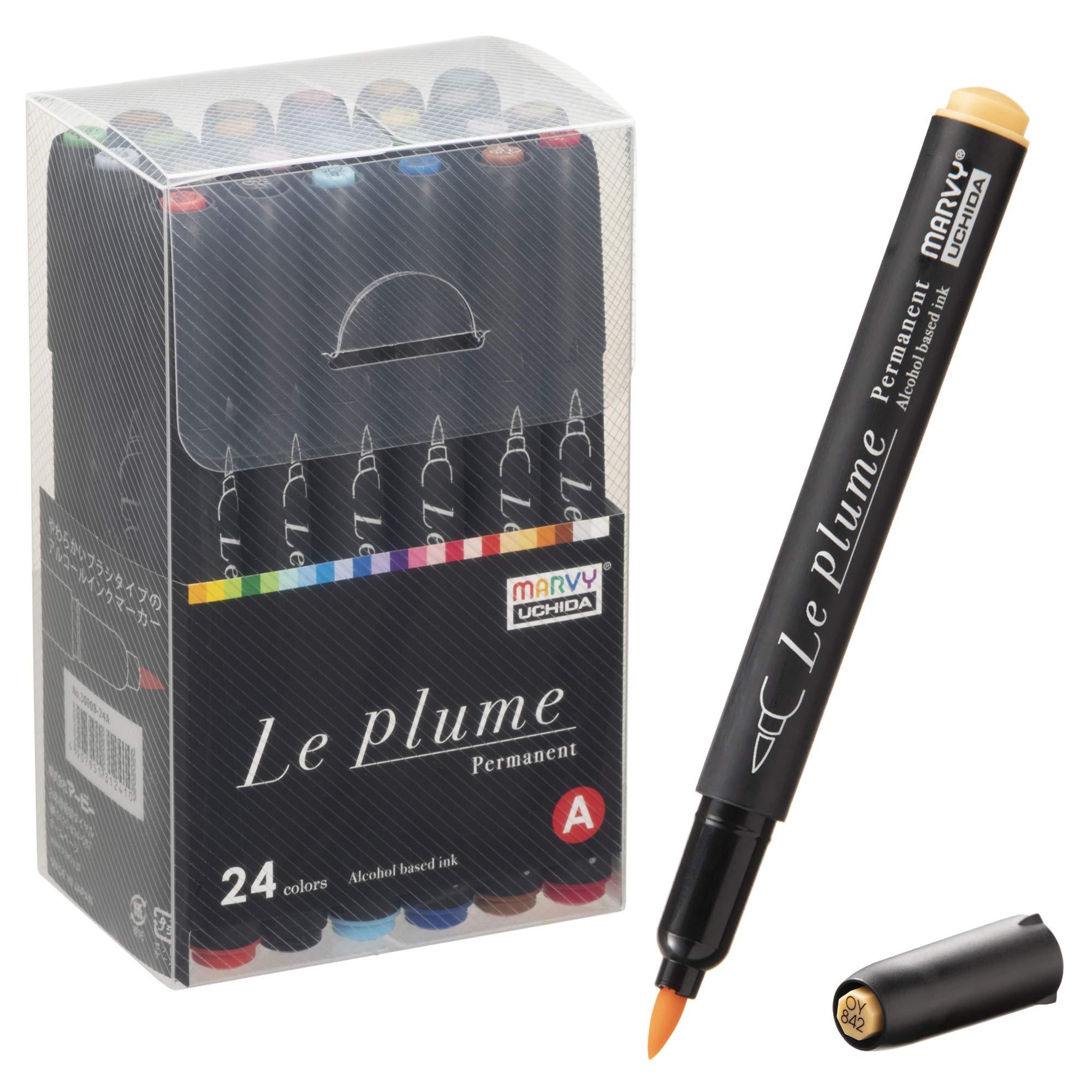 Mabee Alcohol-Based Ink Marker Looproom Permanent - Complete 4-Set