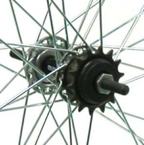 Asahi Cycle Asahi Cycle Aluminum 22-inch Rear Wheel (Drum Brake Specification) XBT22