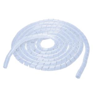 ELECOM Cable Management Tube for Cluttered Cables Inner Diameter: 20mm Length: 5.0m Clear BST-20CR