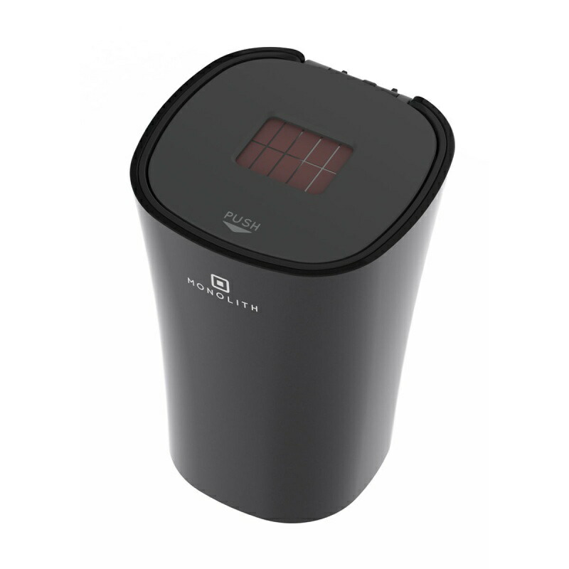 Pellucid Car Accessories Simple Solar Ashtray Drink Holder Type Black with LED DA-1508