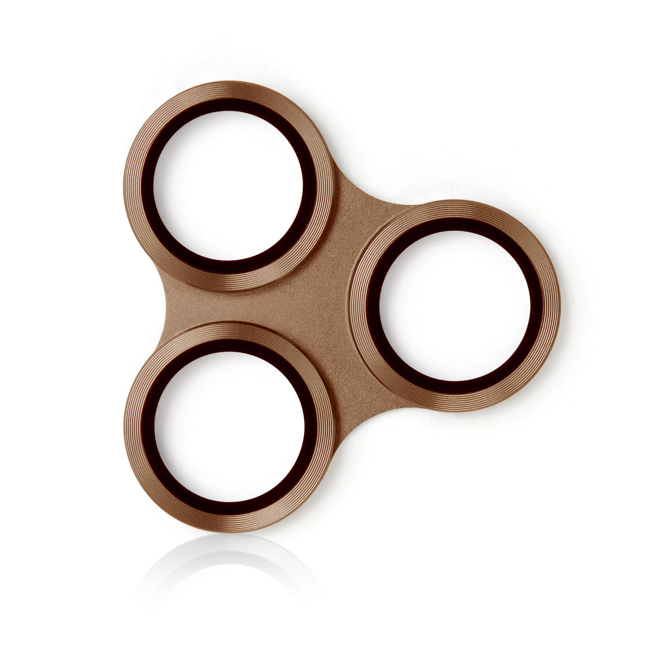 Kenko iPhone Accessories Smartphone Lens Protector for iPhone 16 Pro/Pro MAX Bronze Tempered Glass & Color Aluminum Frame Over 95% Light Transmission 9H Hardness Water & Oil Repellent Coating 804865