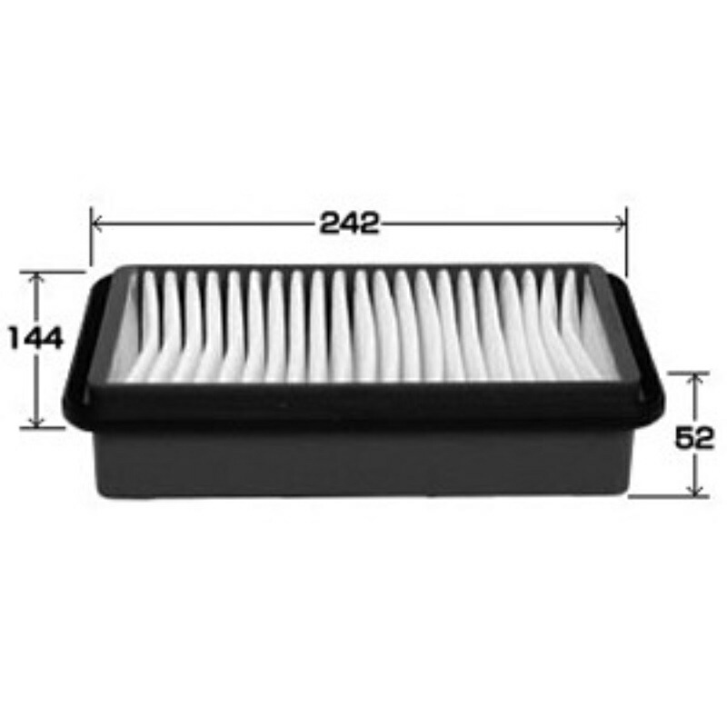 PIAA Air Filter (1-Pack) [For Suzuki/Mazda Vehicles] Every, Carry, Scrum, etc. PS59