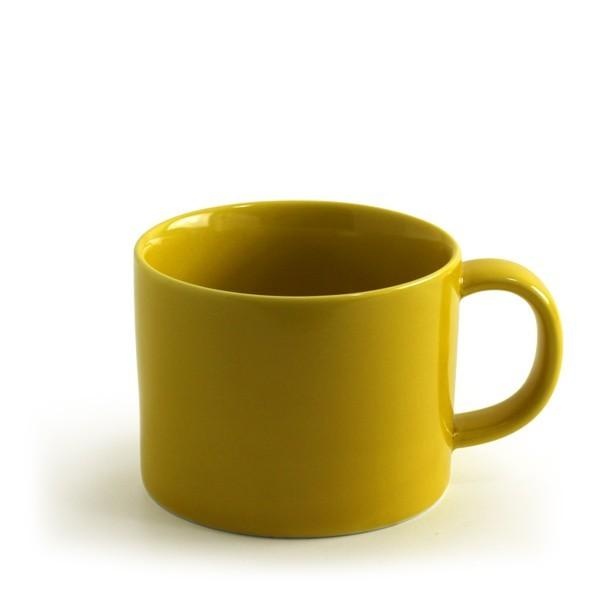 Saikai Pottery Hasami Ware Common Soup Cup Yellow Capacity approx. 380ml Microwave and Dishwasher Safe 13265