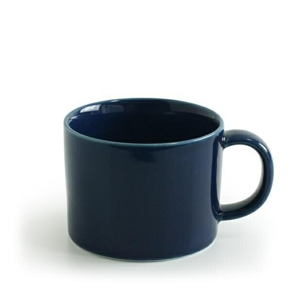 Saikai Pottery Hasami Ware Common Soup Cup Navy Capacity approx. 380ml Microwave and Dishwasher Safe 13266