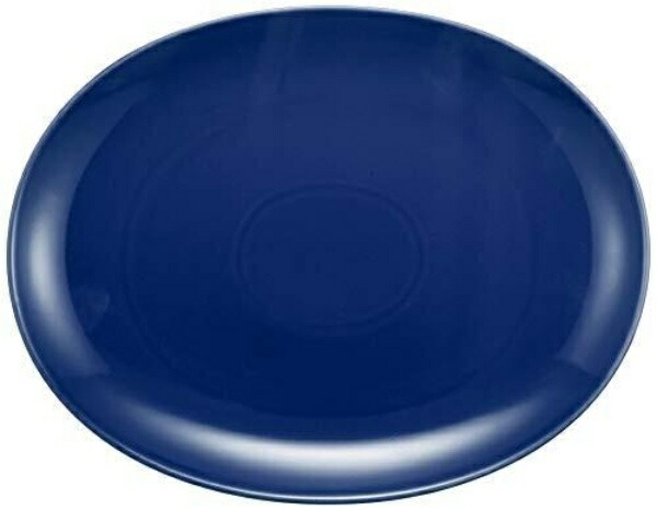 Hasami Ware “Common” Oval Plate Dish 31cm Blue 17942