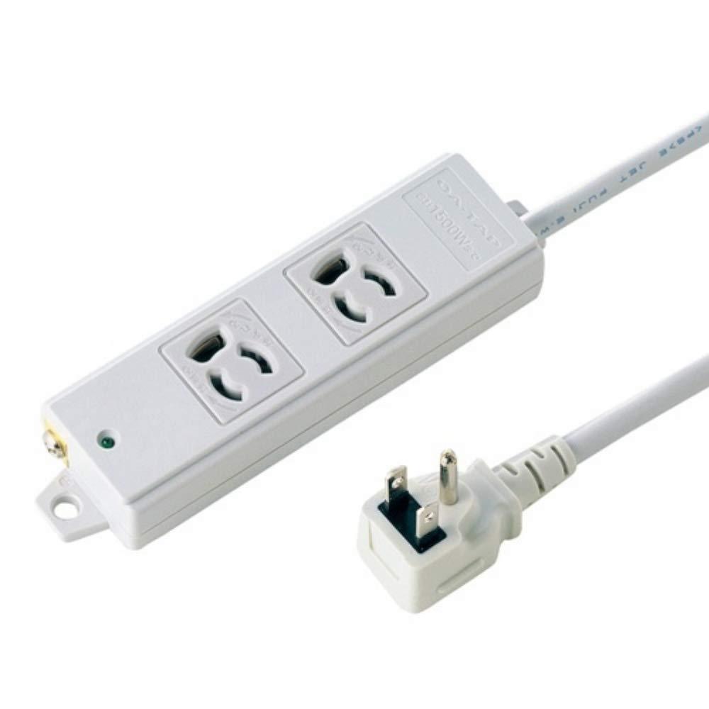 Sanwa Supply Construction Site Tap 3P 2-Outlet L-Shaped Plug/Magnet Included 5m TAP-K2L-5