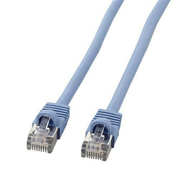 Sanwa Supply STP Enhanced Category 5 Cable 3m Light Blue KB-STP-03LBN
