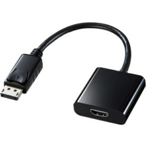 Sanwa Supply DisplayPort to HDMI Conversion Adapter (ACTIVE Type) AD-DPPHD01
