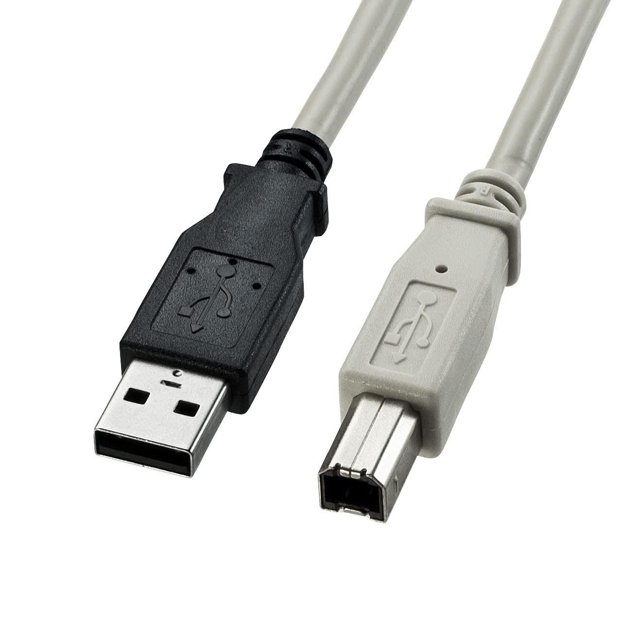Sanwa Supply USB 2.0 Cable (Light Gray, 3m) KU20-3K2