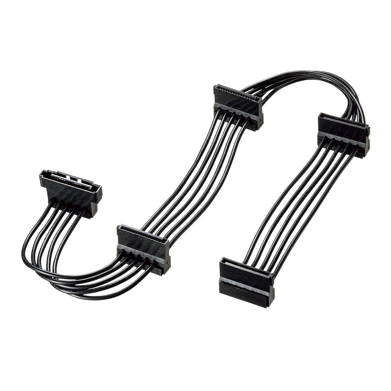 Sanwa Supply Serial ATA Power Splitter Cable (4-Way Splitter) 40cm TK-PWSATA12