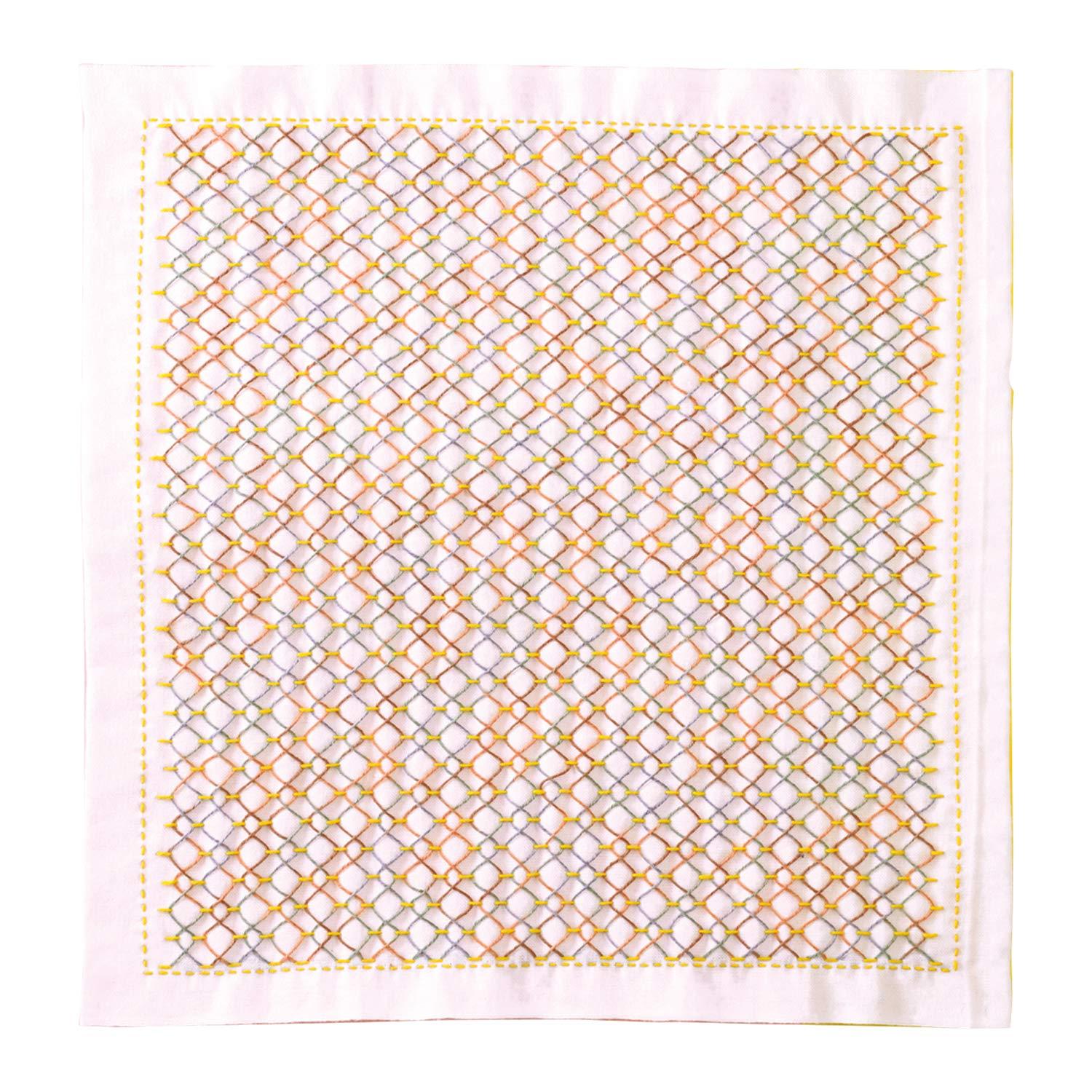 Olimpas Silk Thread Flower-Patterned Dishcloth Kit SK-380