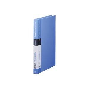King Jim Business Card Holder Simplies Refillable 300-Pocket (Expandable to 600-Pocket) A4 Vertical Blue 37SP-B