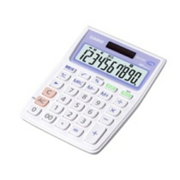 Casio Antibacterial Calculator Mini Just Type 10-Digit MW-102CL-N