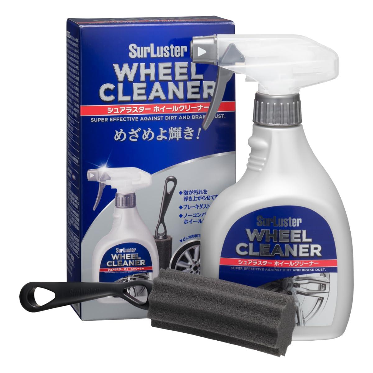 Wheel Cleaner 400ml Removes Brake Dust & Grime Includes Sponge No Compound S-65