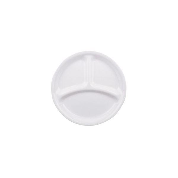 Corelle Plate Dish Outer Diameter 21.5cm Break-Resistant Lightweight Winter Frost White Lunch Plate (Small) J385-N CP-8915