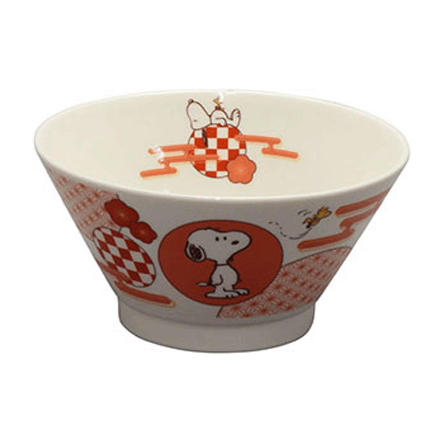 PEANUTS Snoopy Noodle Bowl (1000ml) Ramen Bowl Noodle Bowl Akame Kichijo Series Made in Japan Yamaka Shoten SN2101-311