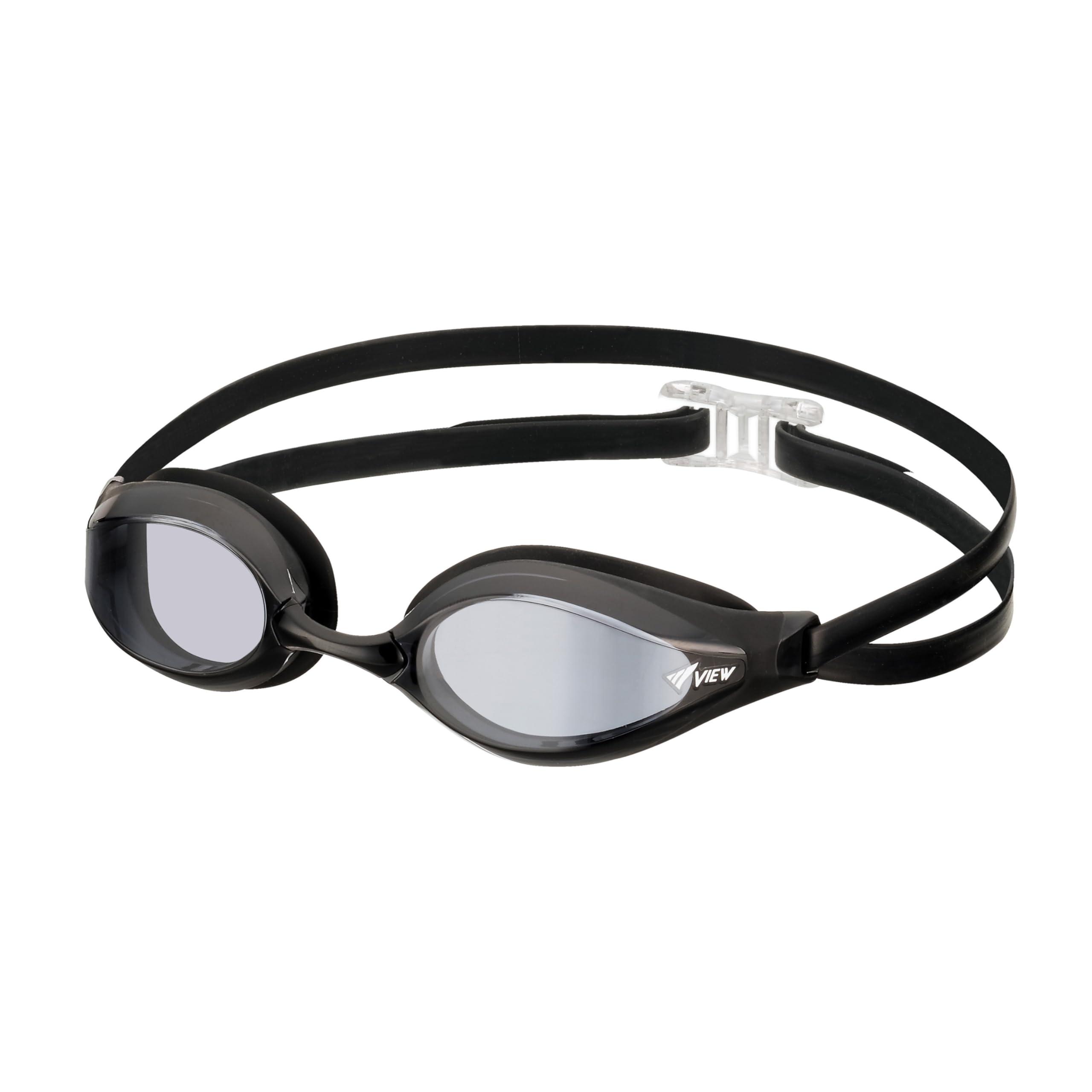 [View] Swimming Goggles AILE (Eil) Made in Japan Racing Cushioned 10 Years Old to Adult Size WA-Approved Model Fitness Compatible Anti-Fog Function SWIPE Equipped V240SA SK