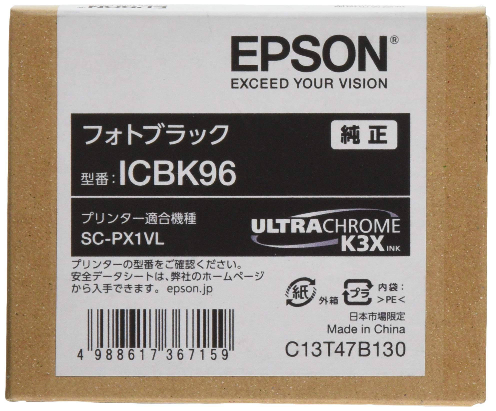 Epson Ink Cartridge Photo Black ICBK96 1 piece