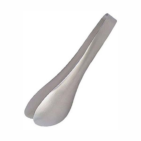 Sori Yanagi Stainless Steel Tongs, No Holes